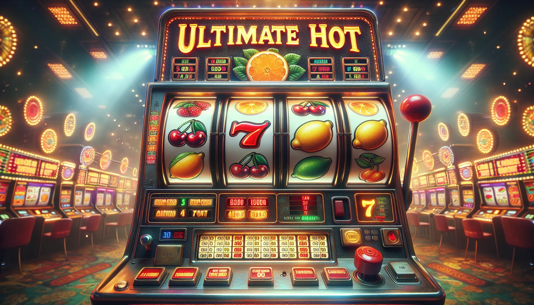 Играть в слот  ultimate hot